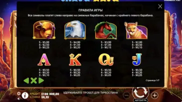 Символы игрового автомата Wolf Gold Символы и выплаты в слоте Wolf Gold